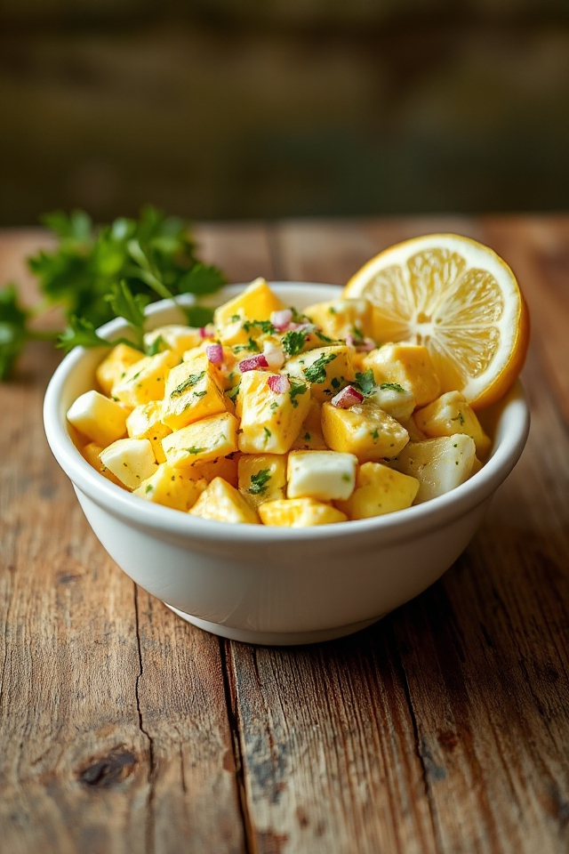 perfectly creamy egg salad