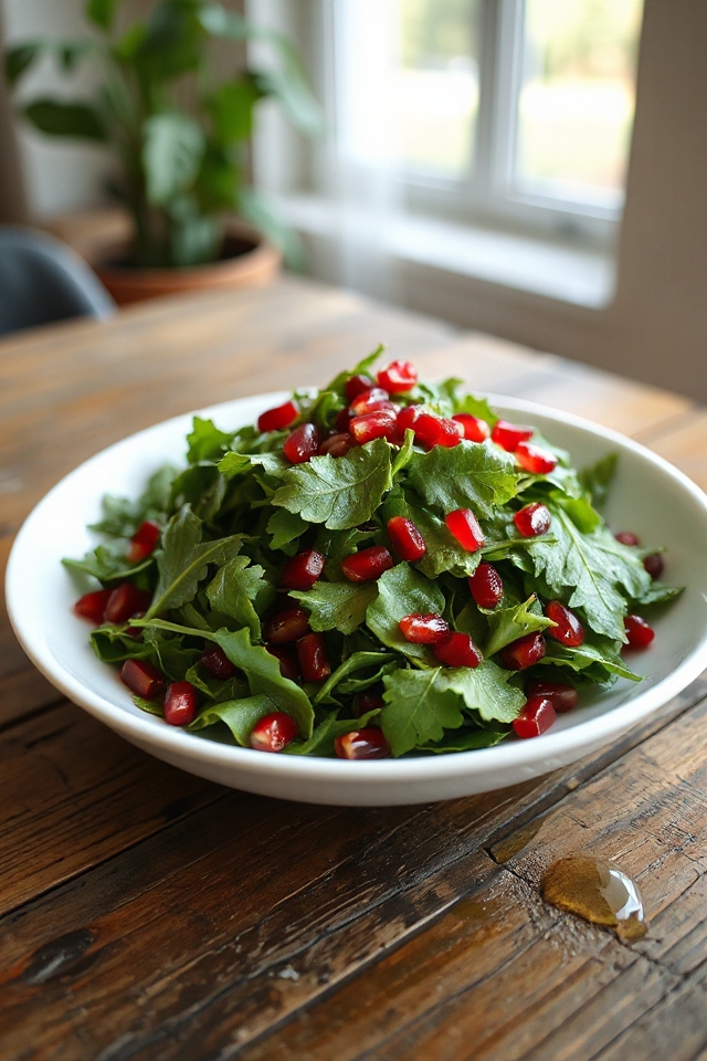 pomegranate arugula salad recipe