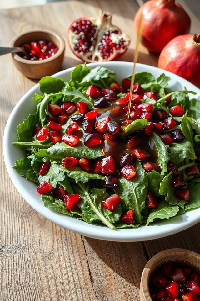 pomegranate salad recipe instructions