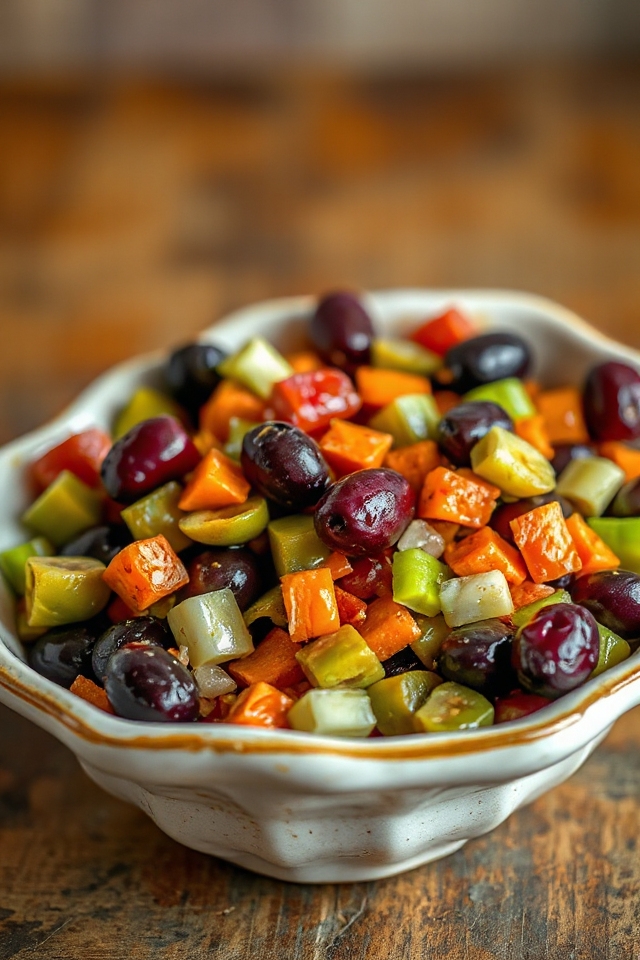 quick and flavorful olive salad