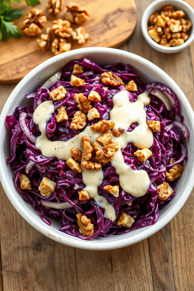 red cabbage salad recipe