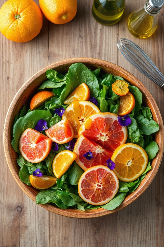 refreshing citrus fruit salad