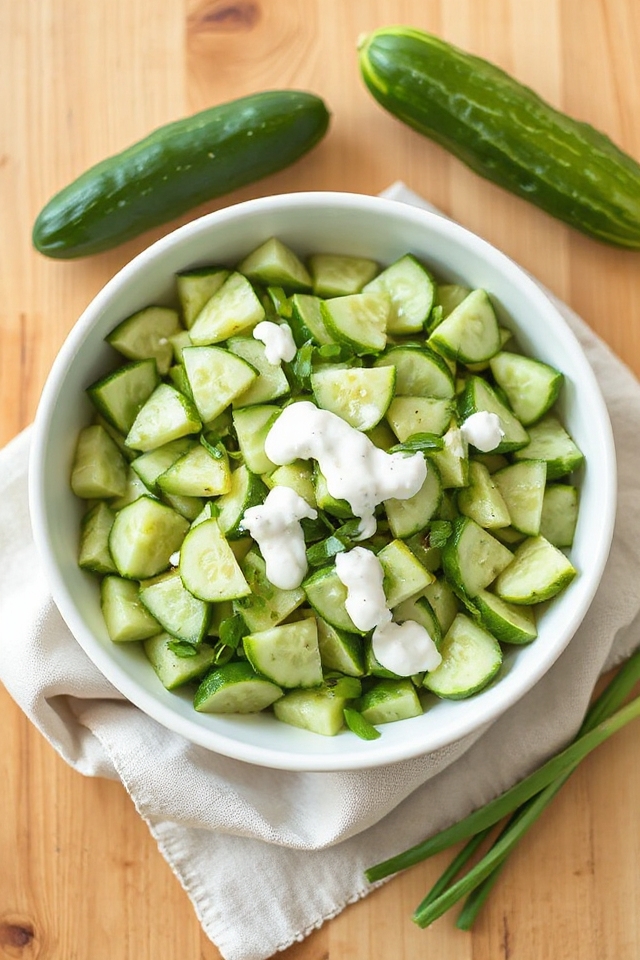 refreshing cucumber salad recipe