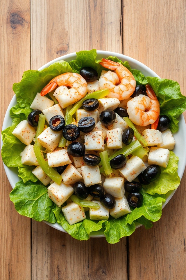 sea snail salad preparation