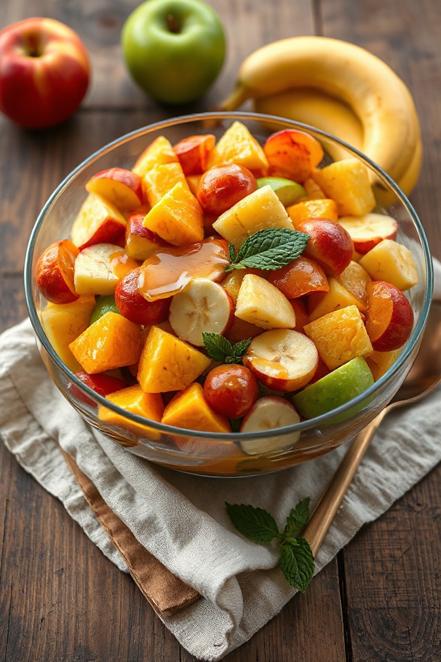seasonal mixed fruit medley