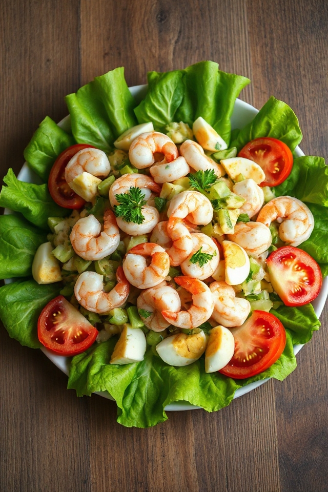 shrimp salad preparation steps