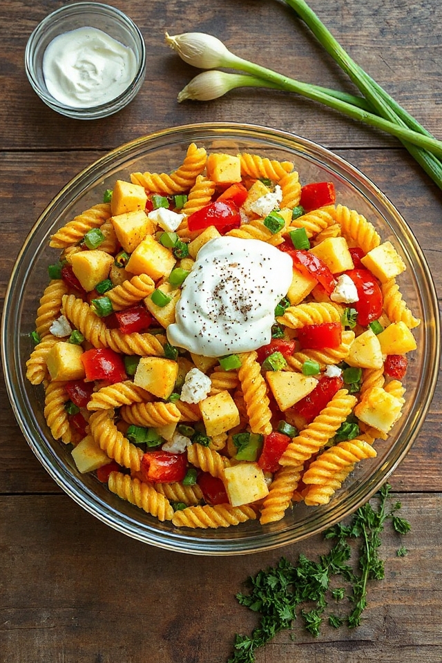simple and delicious pasta salad