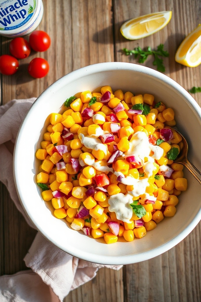 simple corn salad recipe