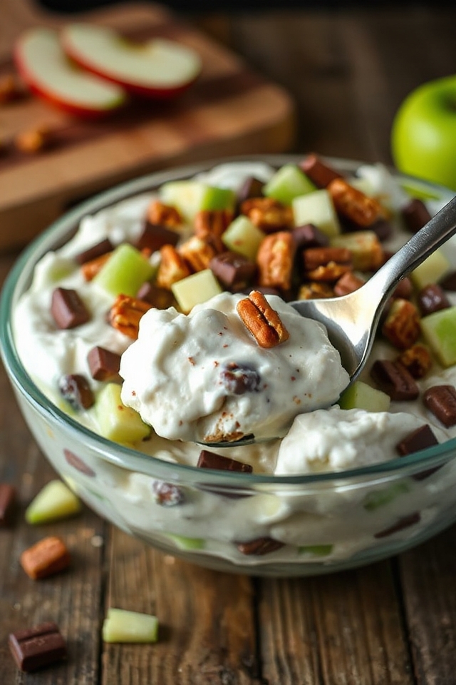 snickers apple dessert salad