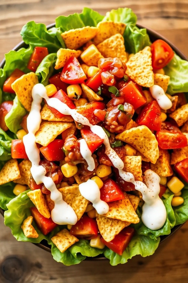 southwest salad preparation instructions