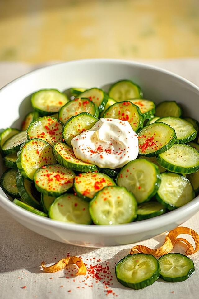 spicy cucumber salad recipe