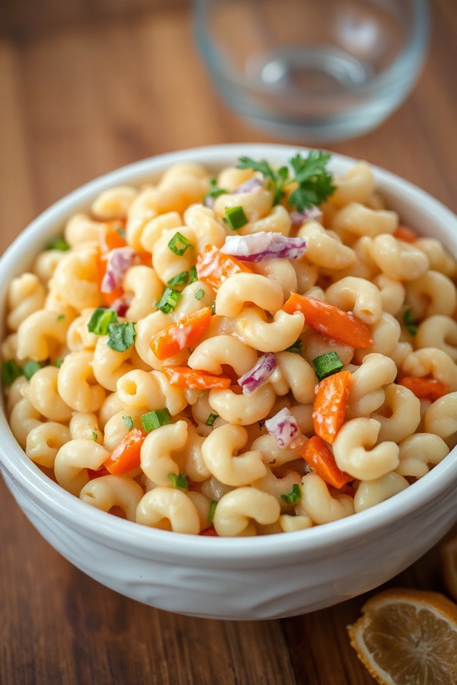 sweet macaroni salad recipe