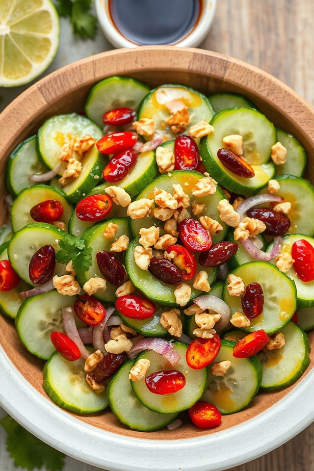 thai cucumber salad instructions