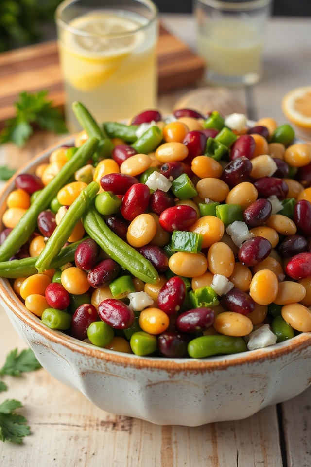 three bean salad recipe