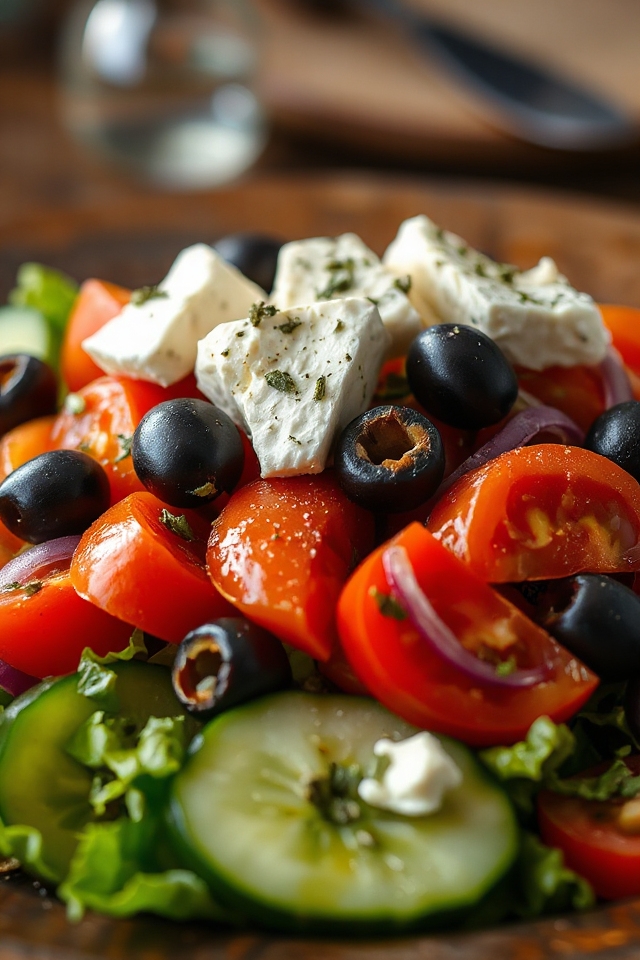 traditional greek salad recipe