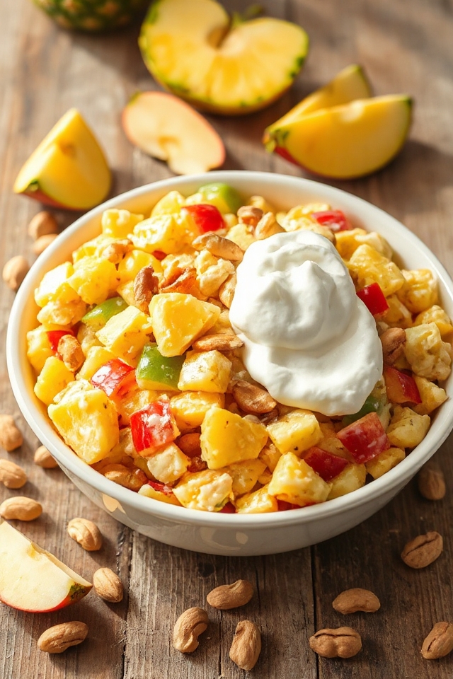 tropical fruit salad recipe