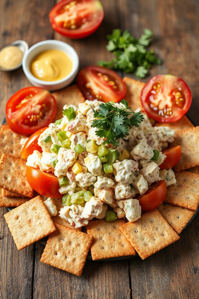 tuna egg salad preparation