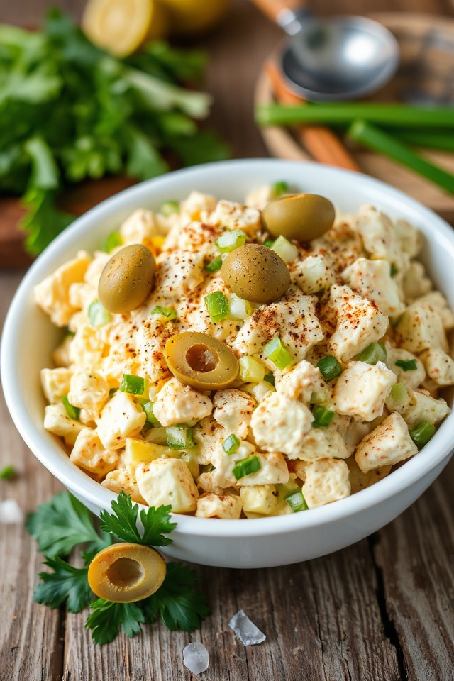 tuna salad preparation process
