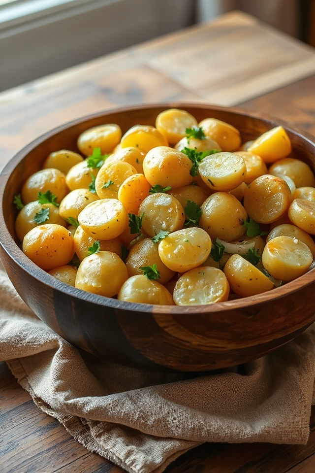 warm potato salad recipe